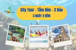 Tour Nha Trang 3 Ngày 2 Đêm: City Tour - Tắm Bùn - 3 Đảo